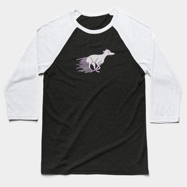 Basic Greyhound Baseball T-Shirt by BRICHstudiosShop